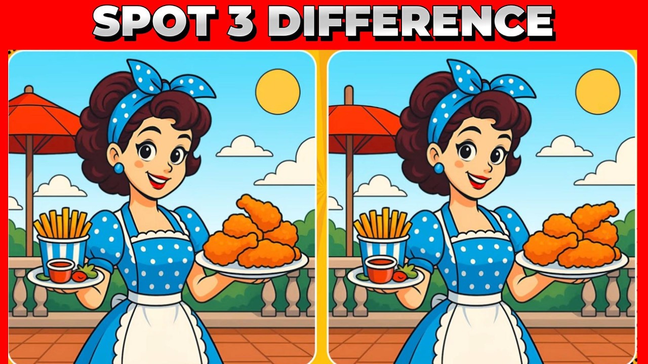 Can You Beat the Timer and Spot All? | Find the 3 Differences Puzzle Game | Dream Line Studio 9