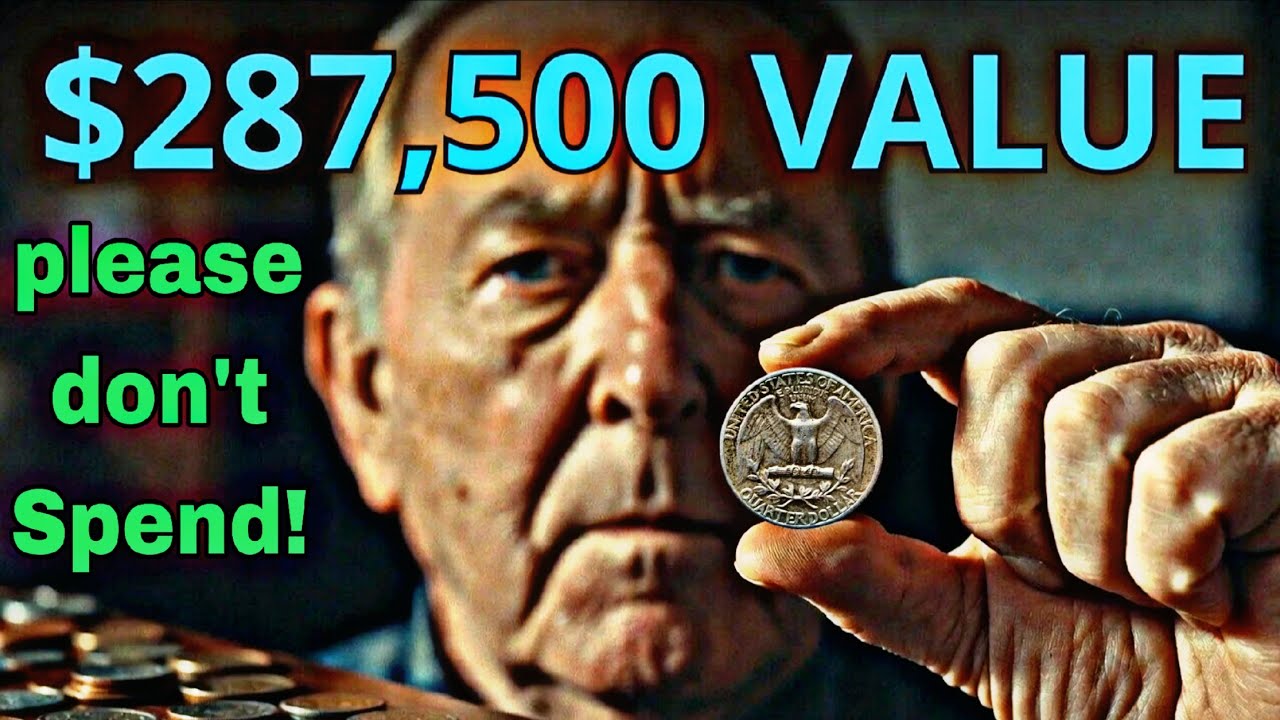 Old Man Finds Rare Washington Quarter Worth Up to $287,500 | 1966–1990 Hidden Treasure Coins”