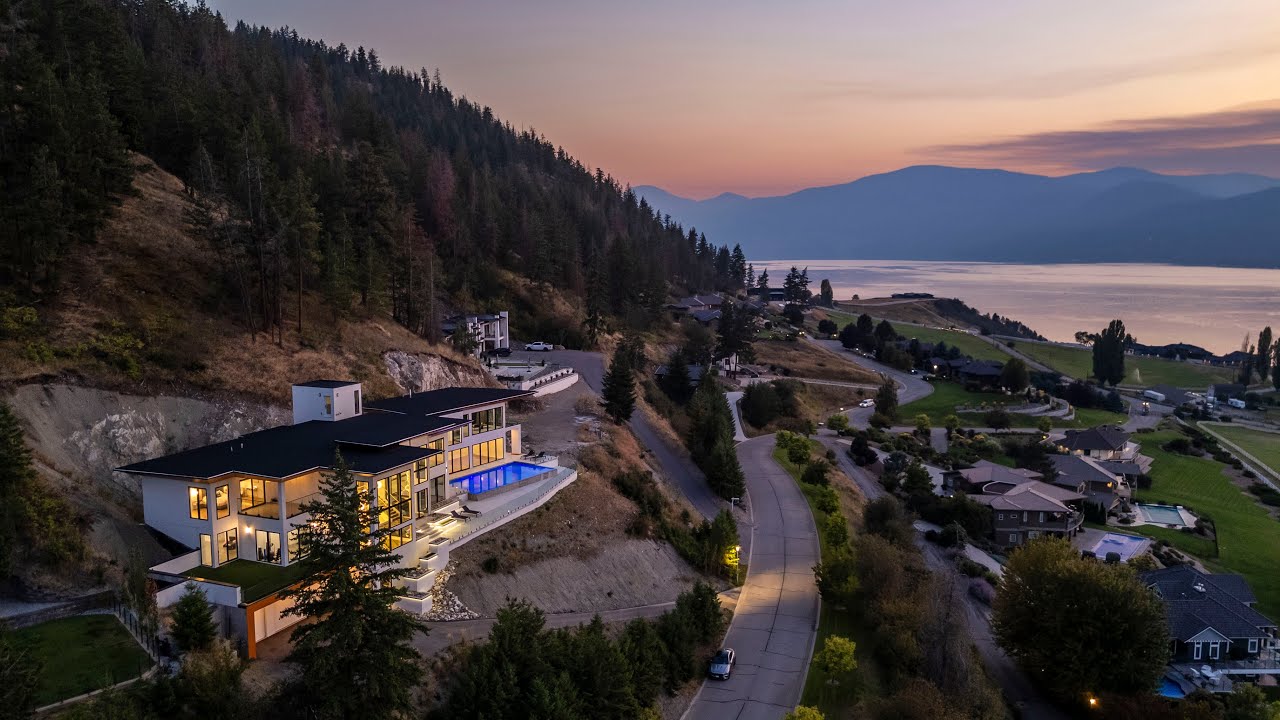 Luxury Vernon Estate | 120 Sunset Blvd | Okanagan Lake Views & Resort-Style Living
