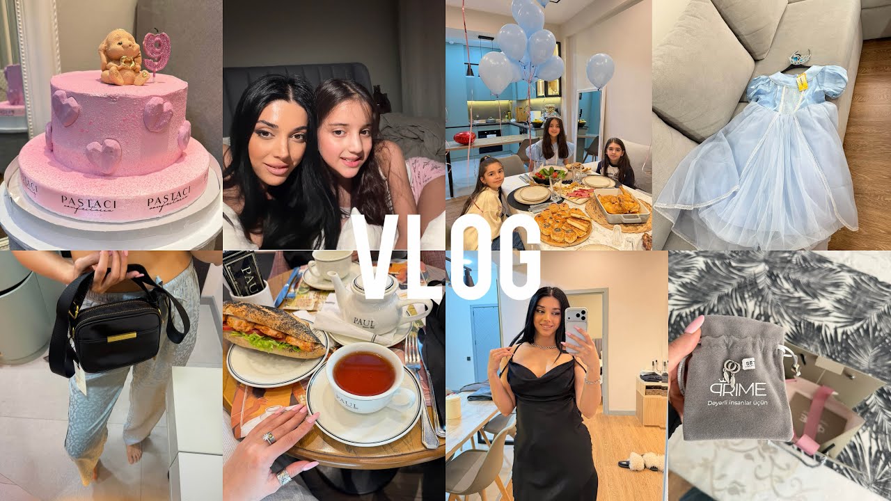♥️14 Fevral hədiyyəm🎂Mərvanın ad günü+Nələr aldım?🛍️Hər şeyi çatdırdım!