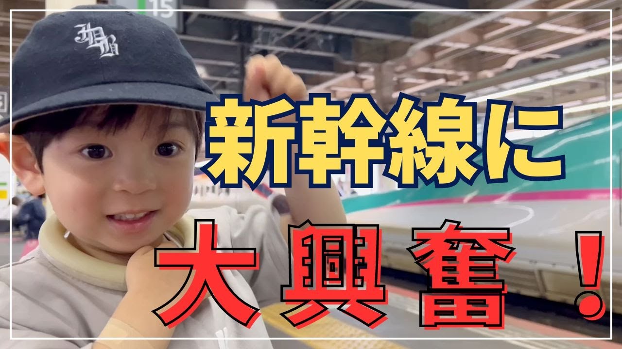 【大宮駅】新幹線見学エリアに潜入するしき。