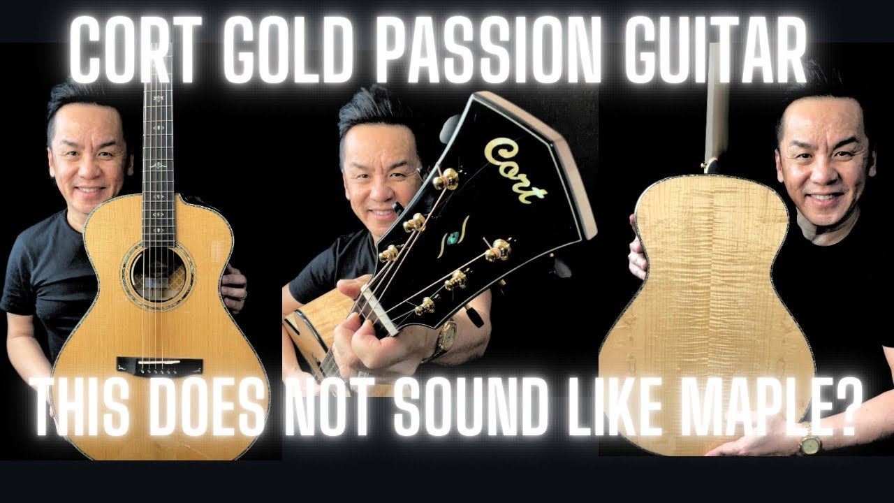 Я в шоке!!! Гитара CORT GOLD PASSION - ENGELMANN/ FLAME MAPLE @SweeLeeMusicCo