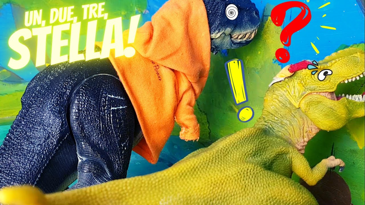 Un, due, tre, STELLA!! 👀🦖 Vastatore sfida i dinosauri del Parco!