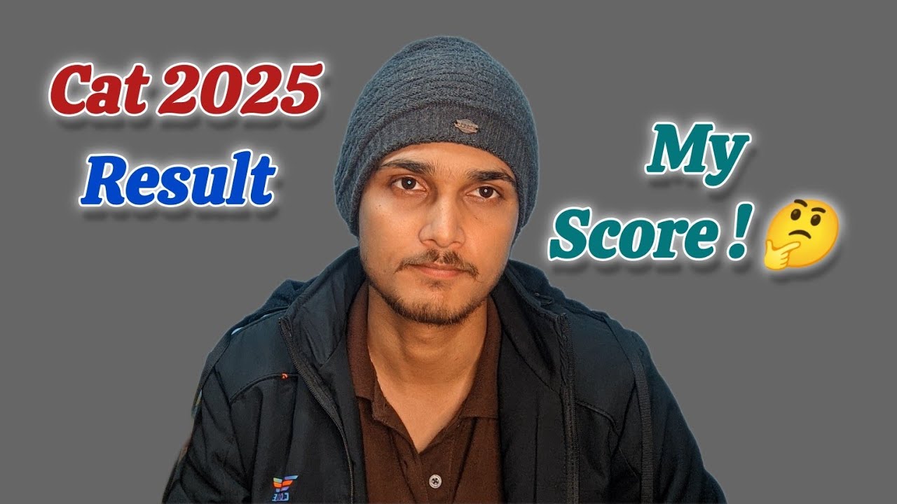 CAT 2025 Result | My Scores in sectionals and overall 😑 |