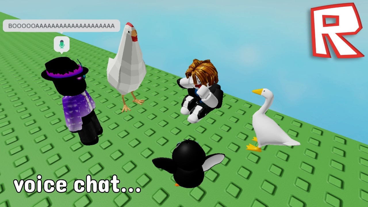 Roblox Voice Chat but My Mic Is CURSED