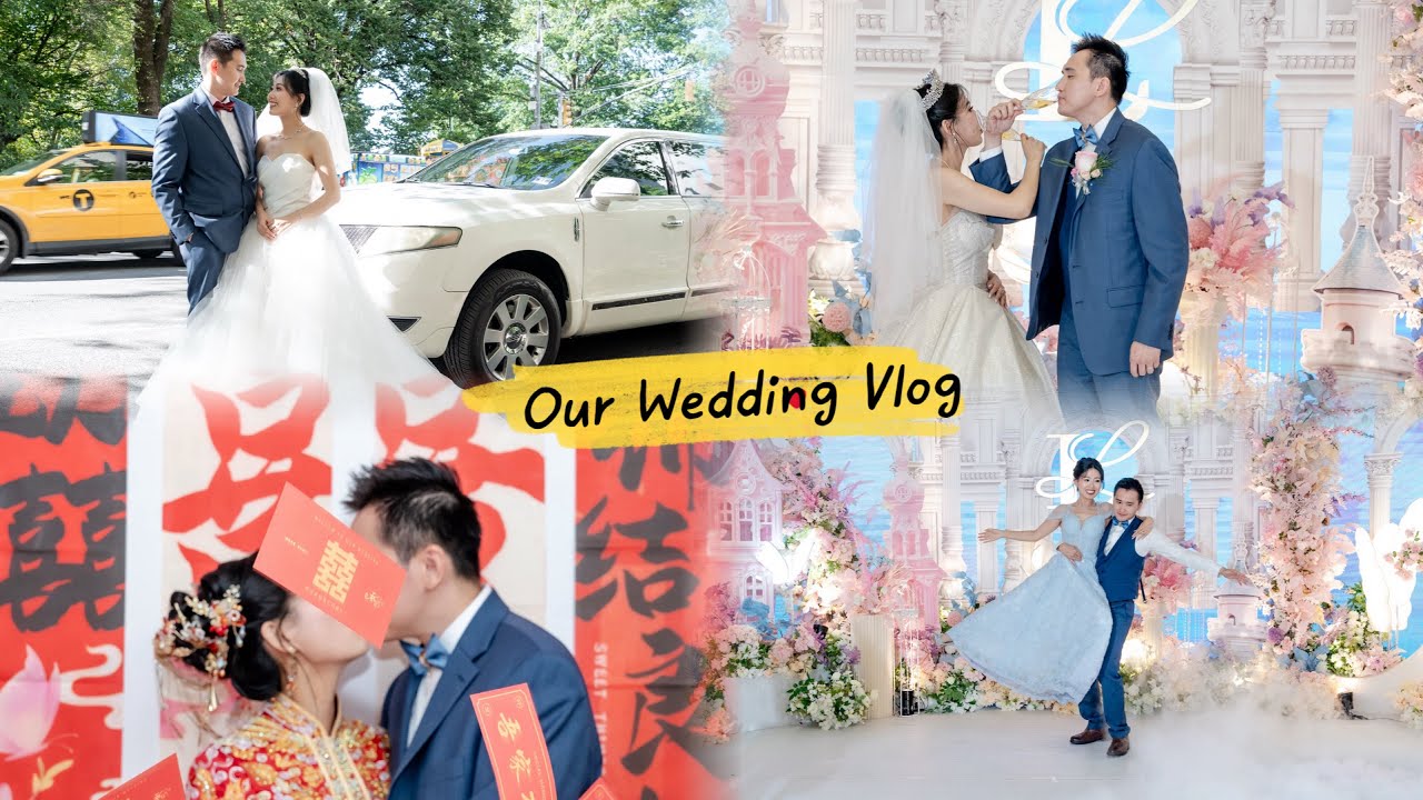 Our Wedding Vlog✨Chinese wedding traditions and our wedding party of the night!