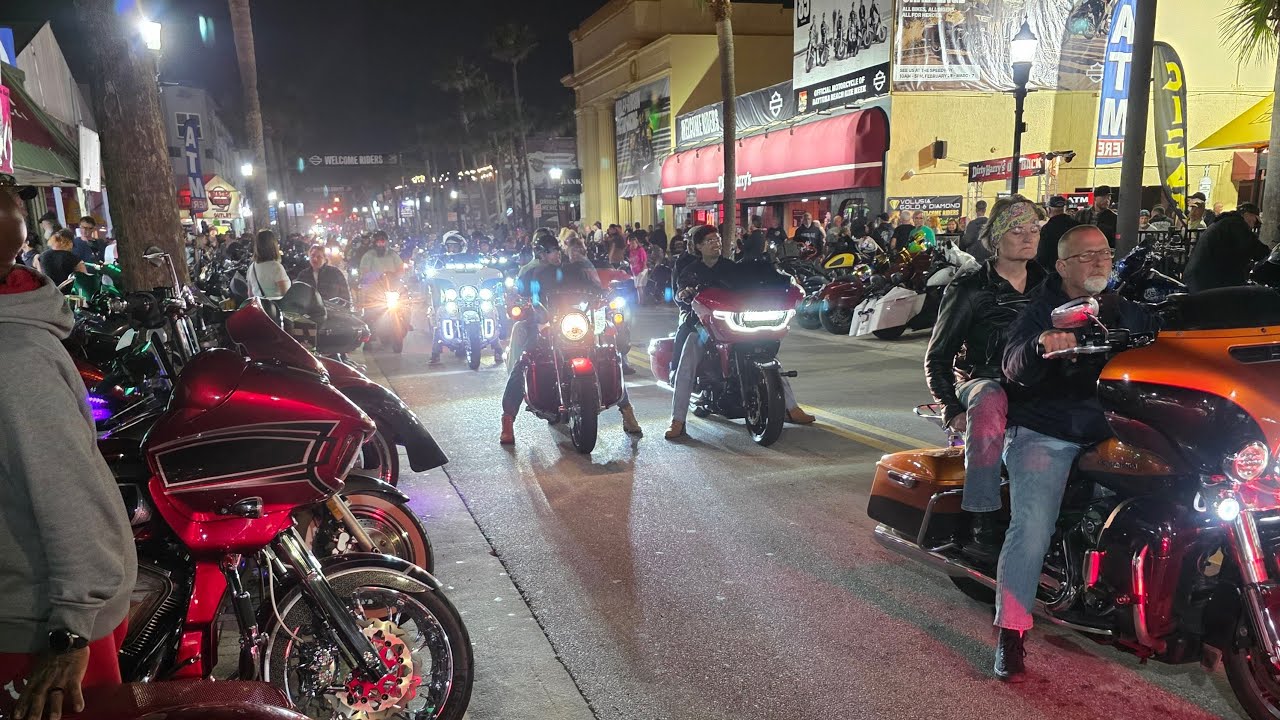 Main Street  Bike week#live