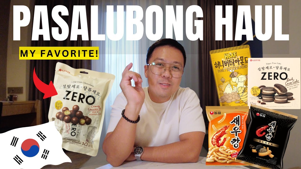 Korean Snacks Taste Test 🍫 | Pasalubong Haul from Lotte Mart & CU, EMART, GS25 | KOREA VLOG 2025