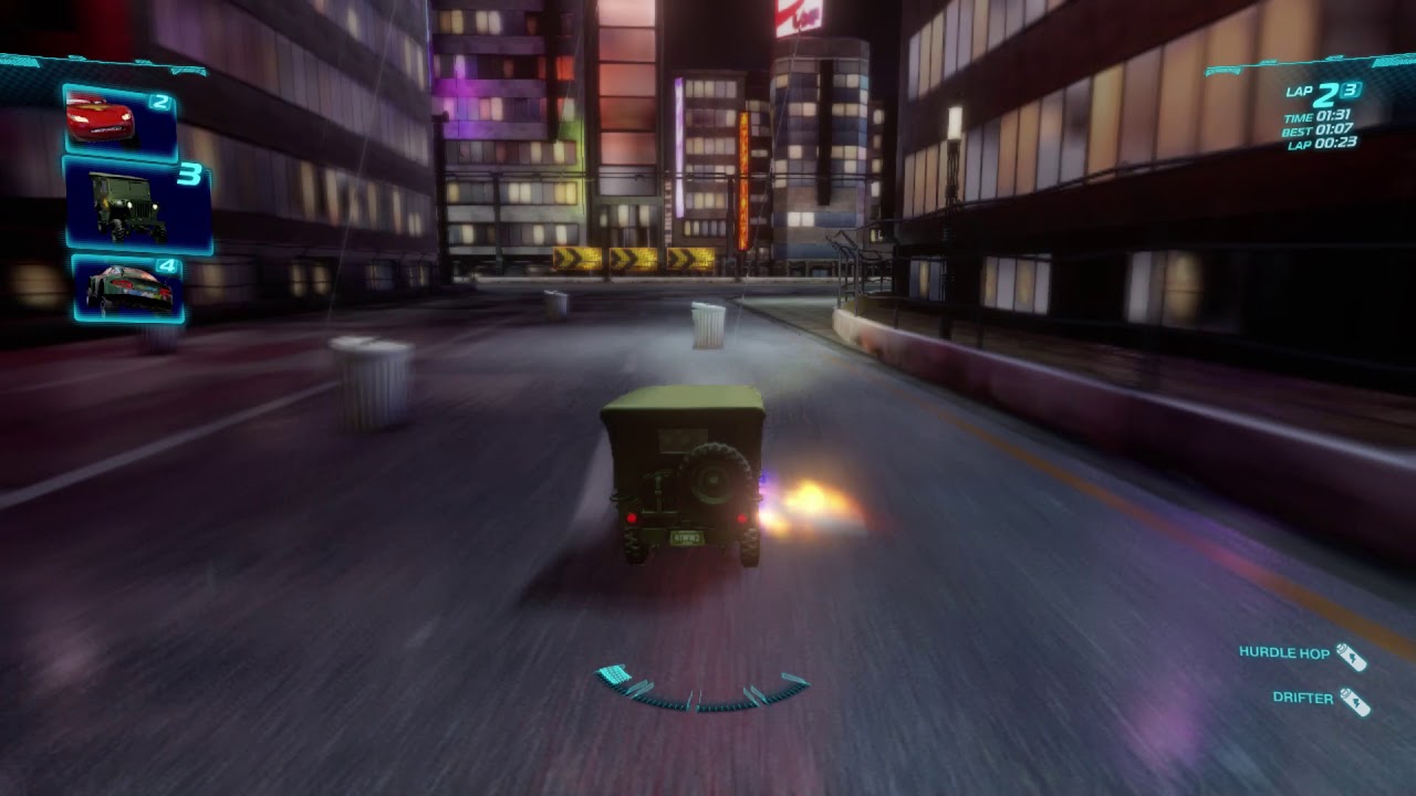 Cars 2: The Video Game | Sarge - Ginza Sprint | WhitePotatoYT!