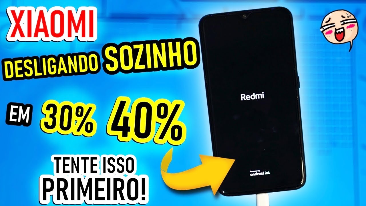 Celular Xiaomi desligando sozinho com 30 40 carga ( TODA LINHA XIAOMI ) RESOLVIDO EM CASA!