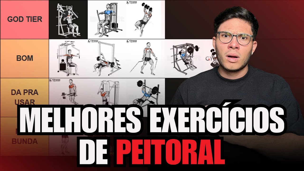TIER LIST OF THE BEST CHEST EXERCISES (SCIENCE BASED)