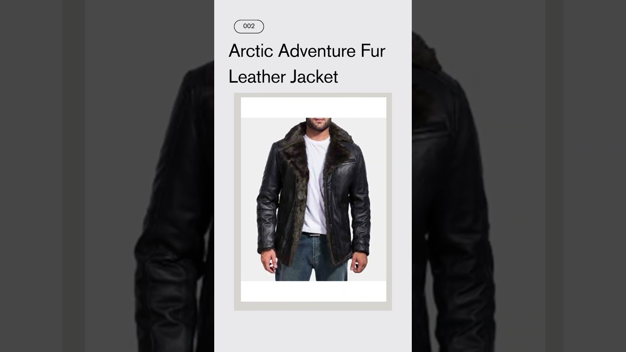 Men Fur Leather Jacket | Leather Jacket Fashion 2023
