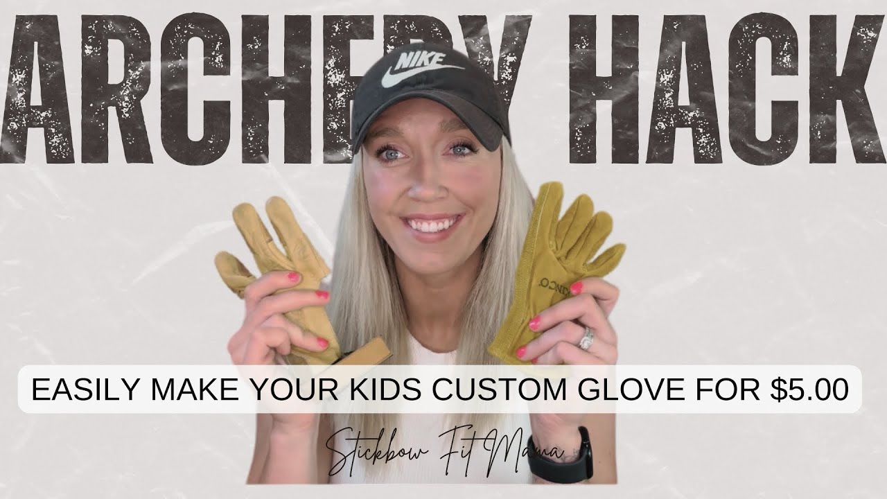DIY Kids Archery Glove - Make Your Own for $5.00