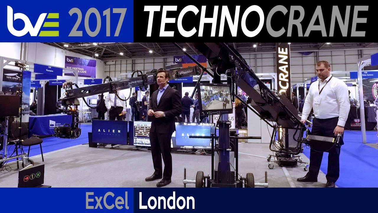 Technocrane at BVE 2017 - ExCel London