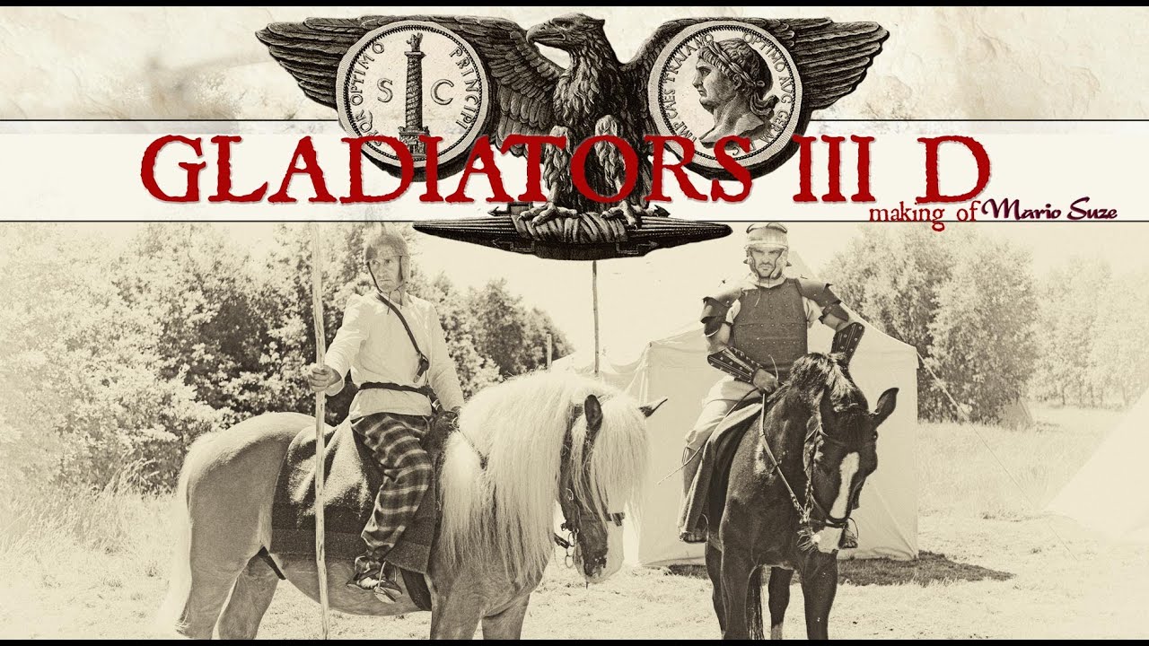Gladiators 3D - stereoscopic movie (making of by stereographer Mario Suze) vol.7