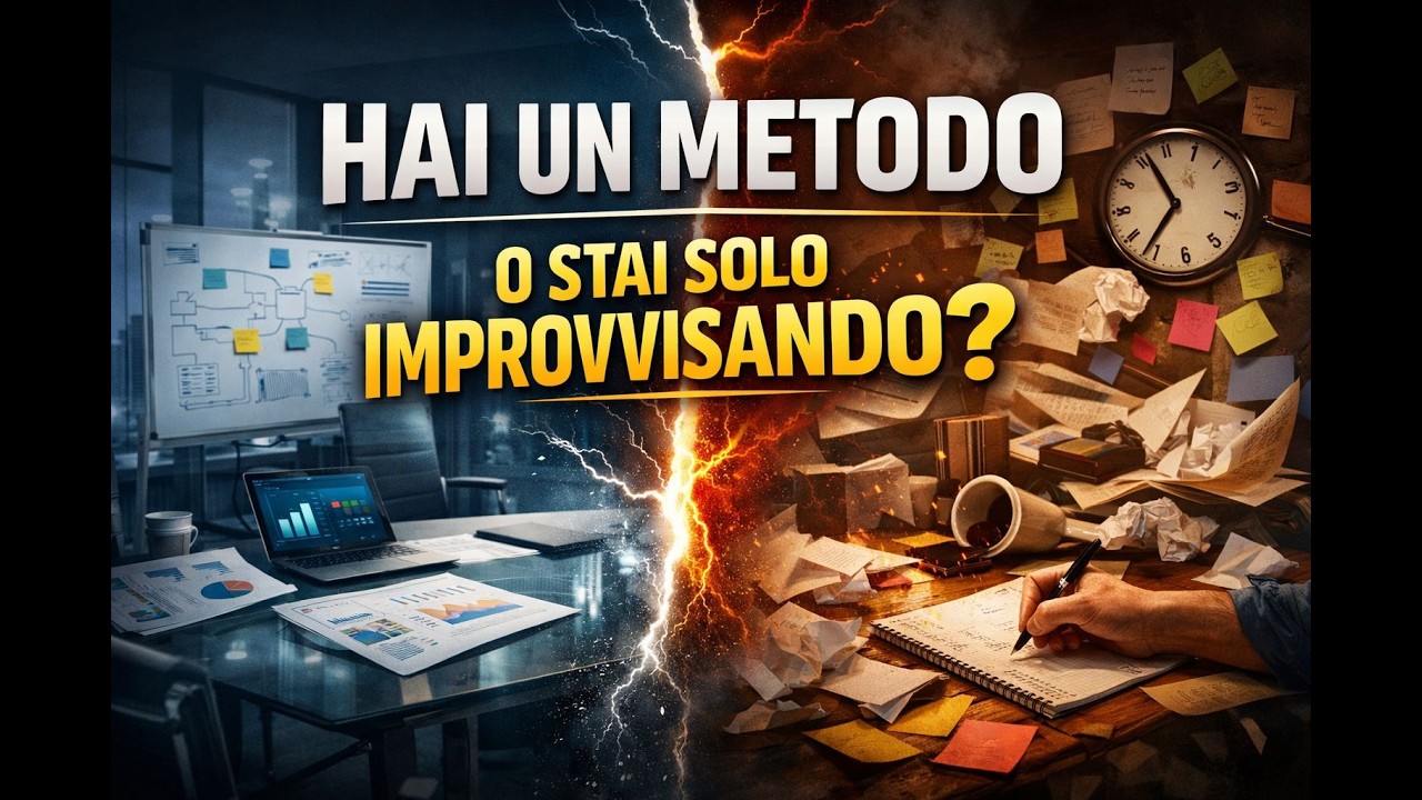 HAI UN METODO O... STAI SOLO IMPROVVISANDO?