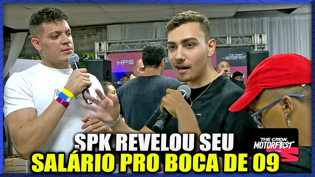 ENTREVISTA DO SPK NO EVENTO DO JON VLOGS 🔥