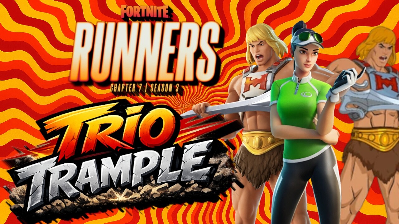 Trio Trample in Fortnite C7S3 (Full Game)