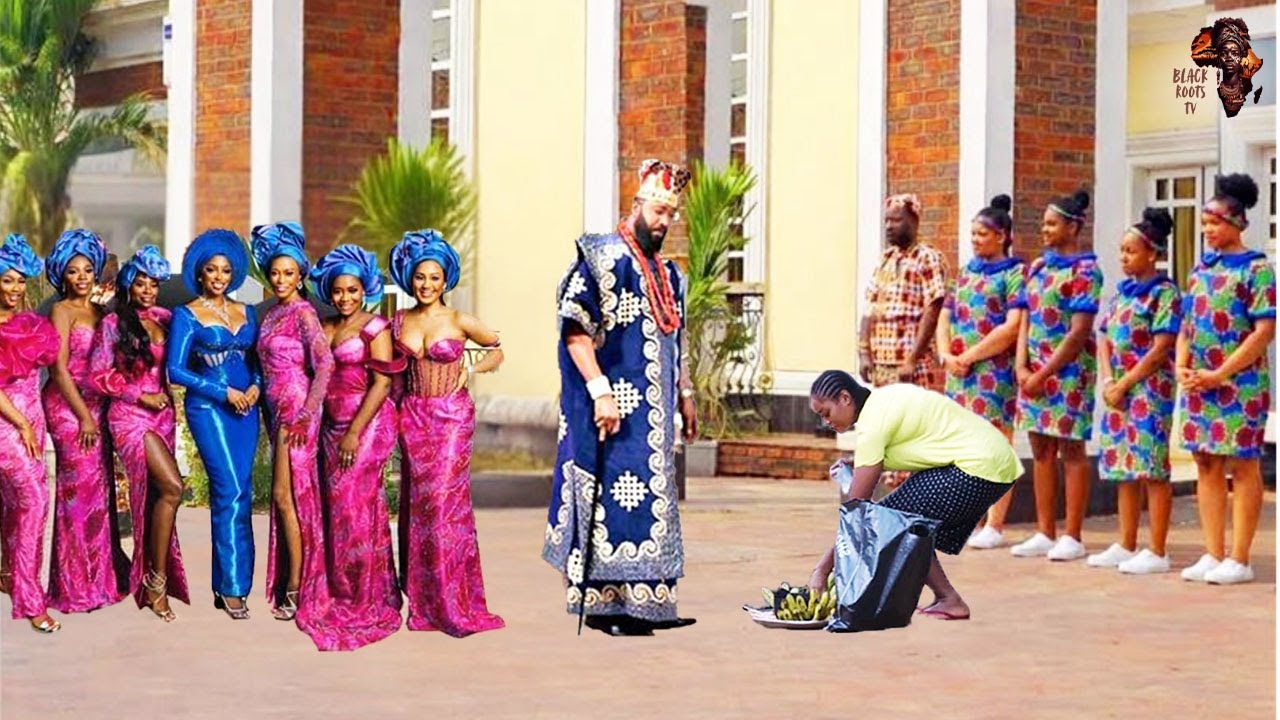 She Came To Sell Food At The Bride Selection When D Prince Saw Her And Fell In Love1- Nigerian Movie
