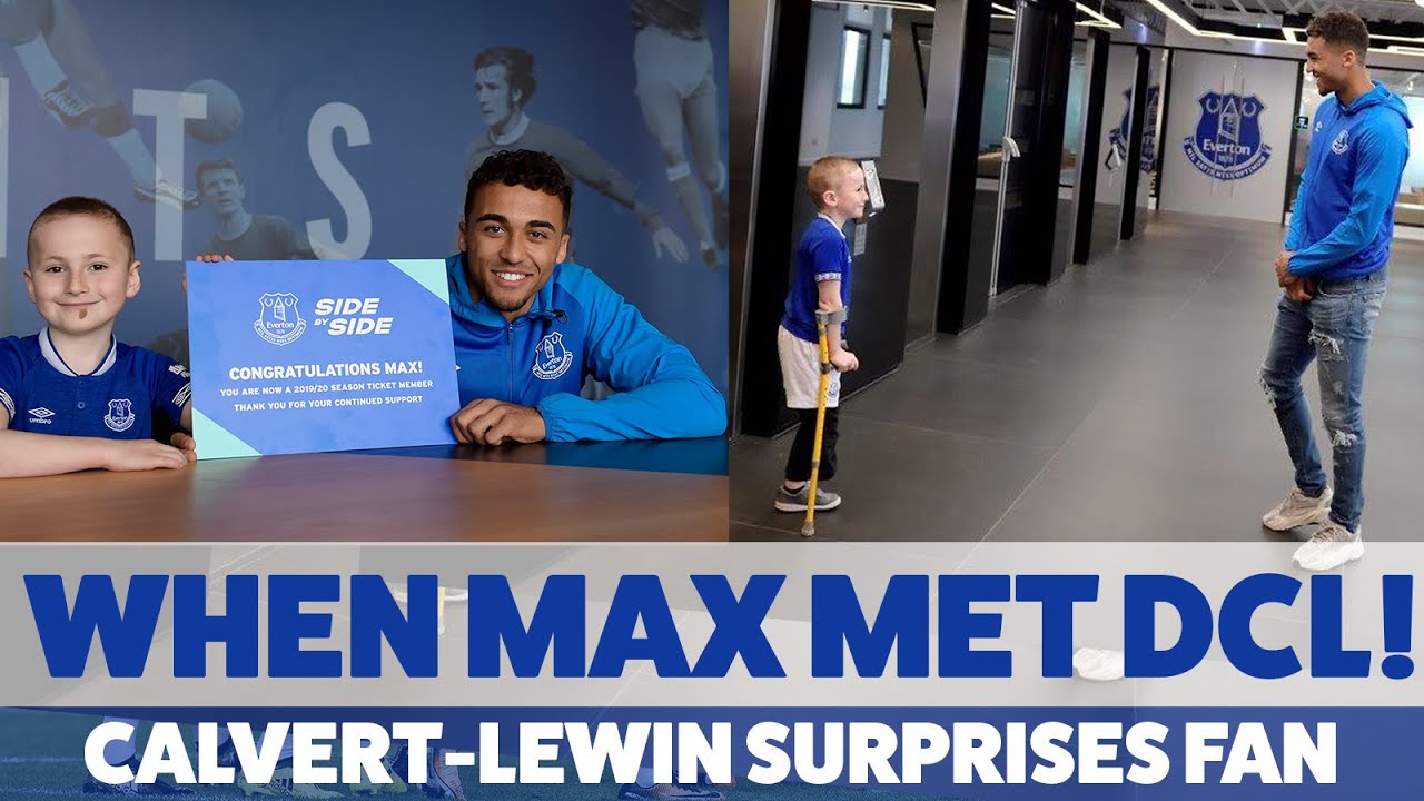 SURPRISE! | CALVERT-LEWIN SURPRISES YOUNG FAN