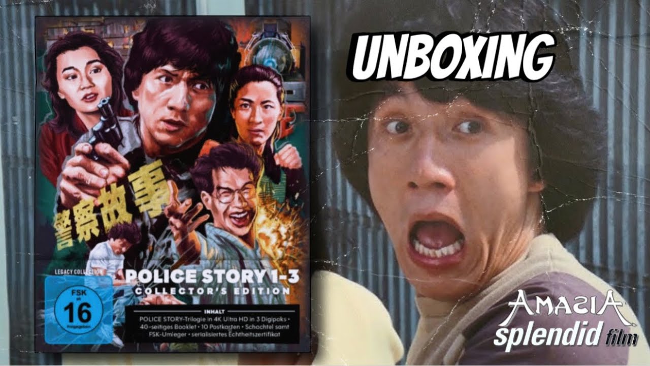 Police Story als limited Trilogie Box | Unboxing von dem Jackie Chan Highlight