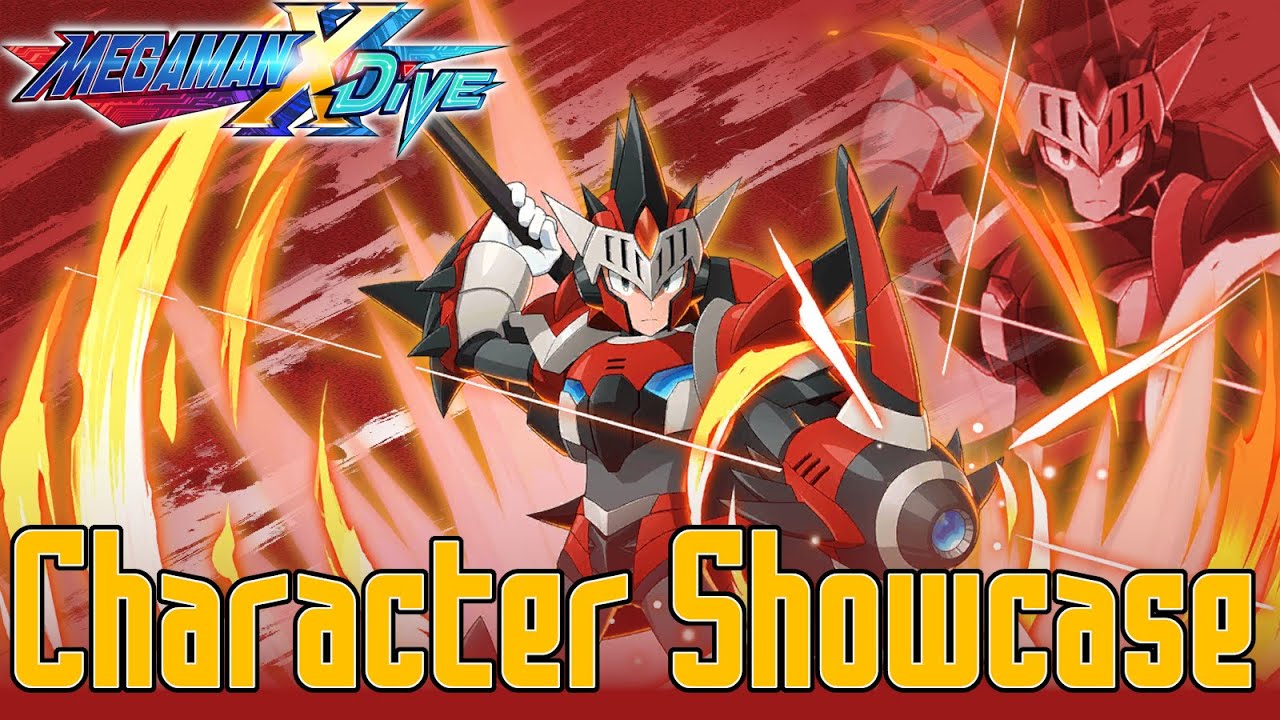 Rathalos Armor X 5* Character Showcase - Mega Man X DiVE x Monster Hunter Rise