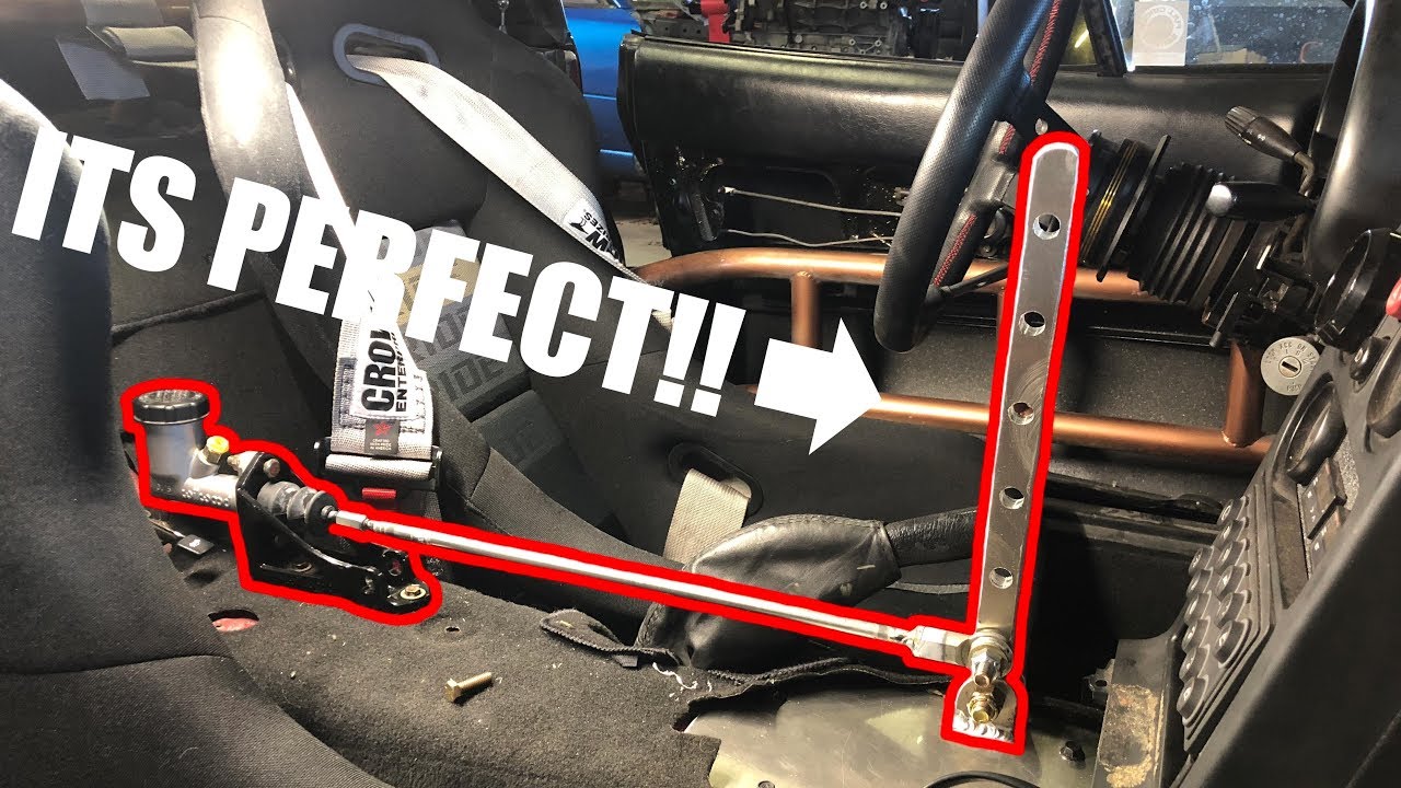 Building a SICK Custom HANDBRAKE Out of SCRAP MATERIAL!
