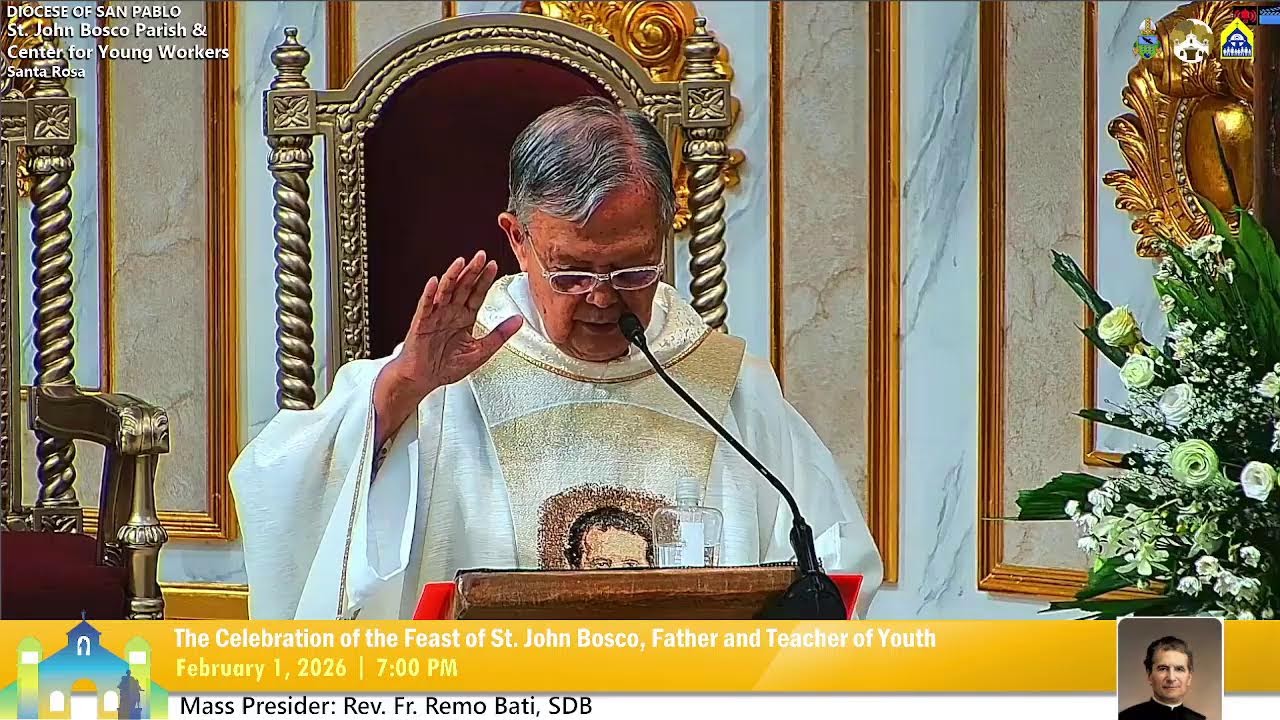 February 1 2026 7:00PM Holy Eucharistic Celebration on the 4th Sunday of Ordinary Time