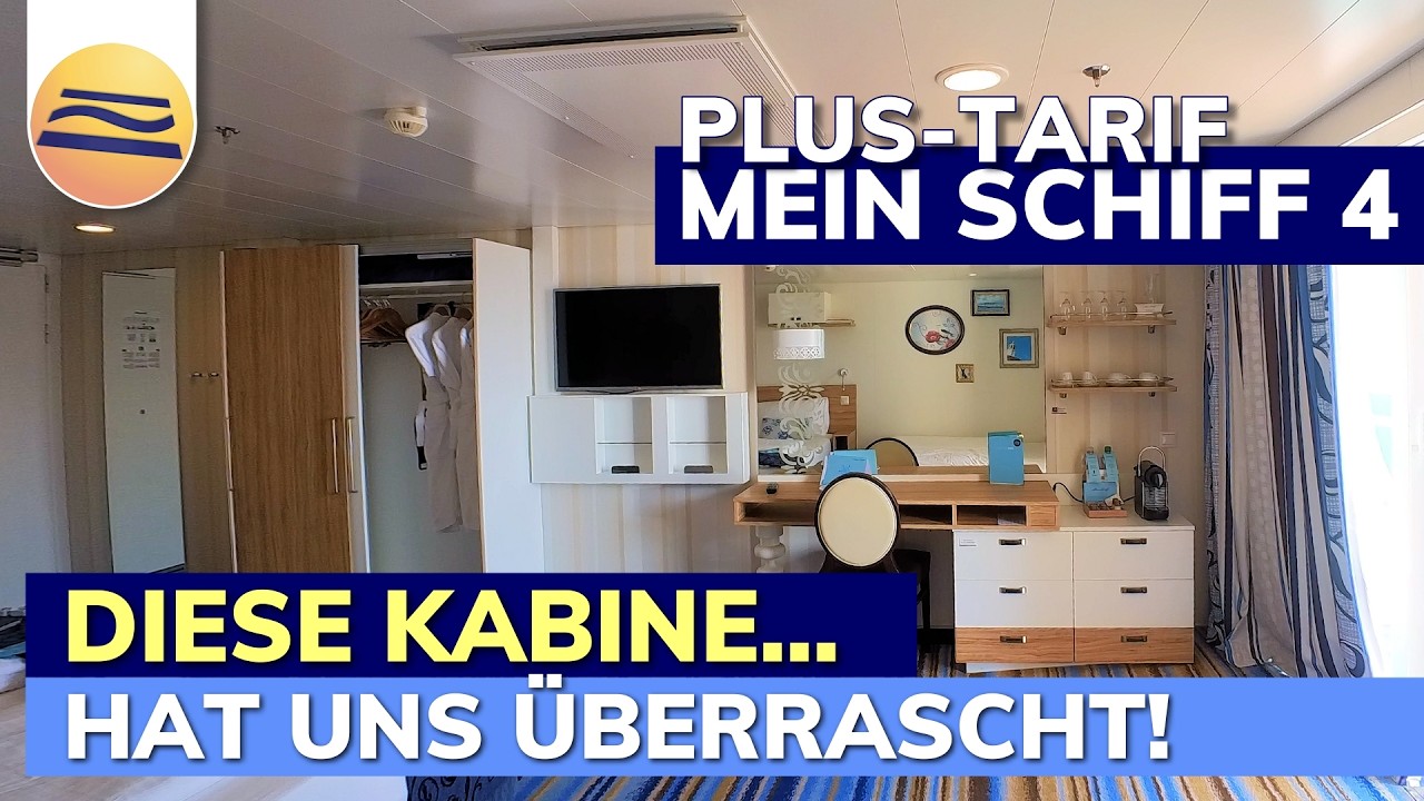 Mein Schiff 4 Kabine | Überraschung im Plus-Tarif