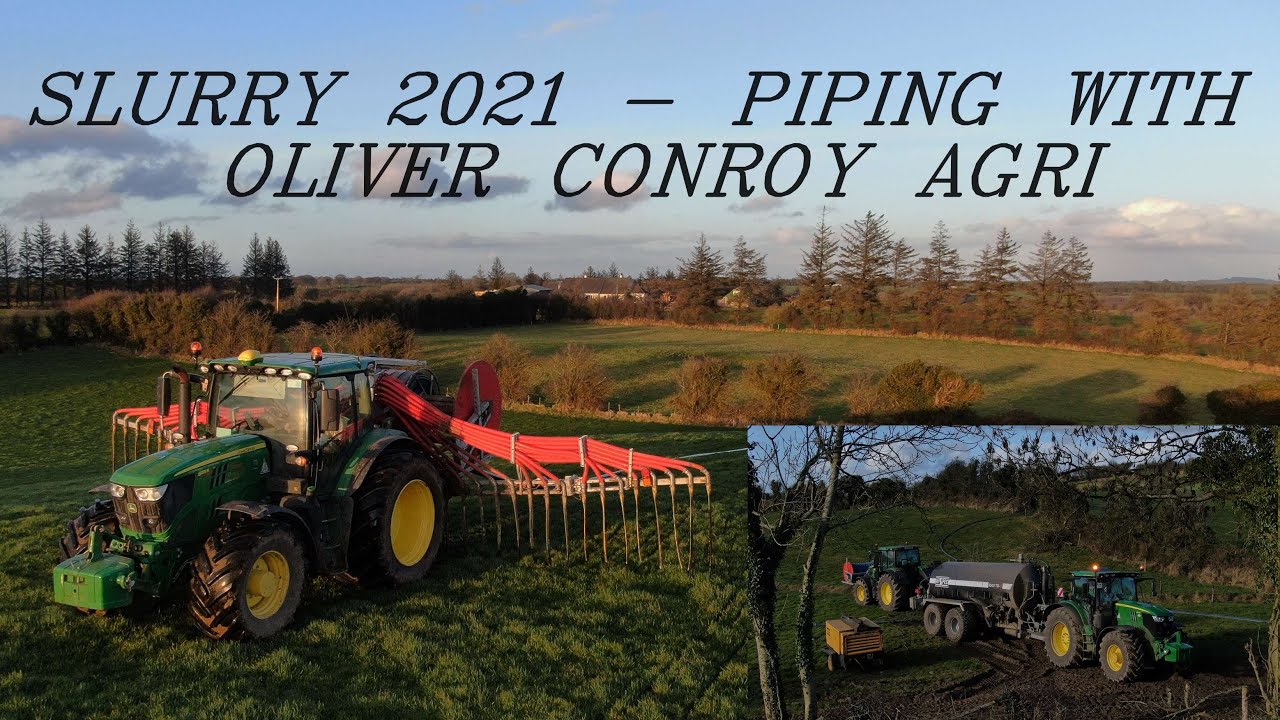 Slurry 2021 - Piping With Oliver Conroy Agri (HD)