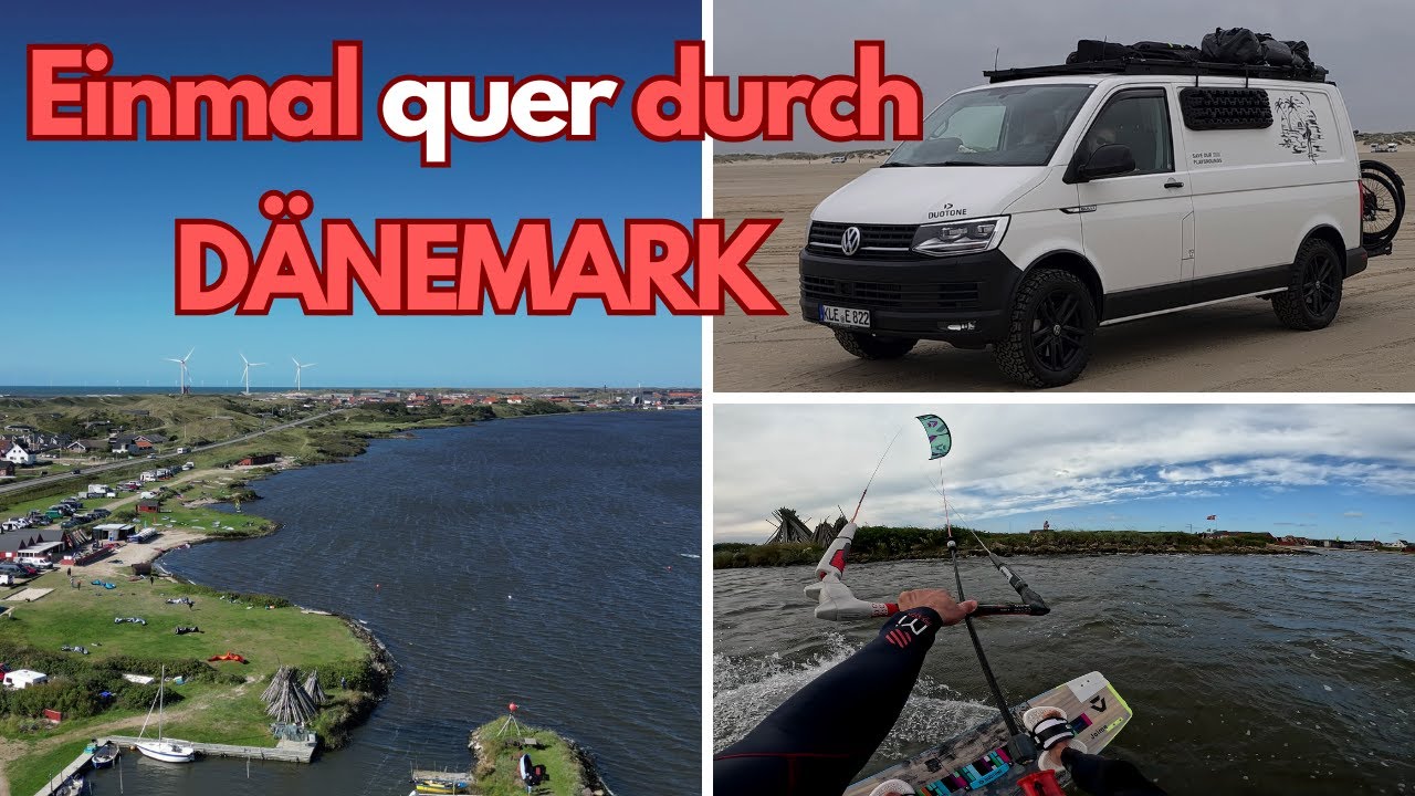 Campervan-Tour durch Dänemark - Zwischenstop in Hamburg & Fehmarn | Kitesurfen | Offroad-Bulli 🚐