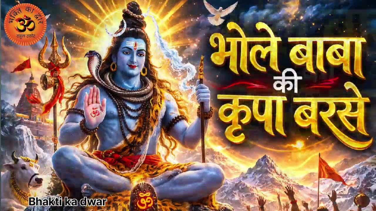 भोले बाबा की कृपा बरसे | Har Har Mahadev Bhajan 2026 | Shiv Bhakti Song | Mahadev Bhajan | Bholenath