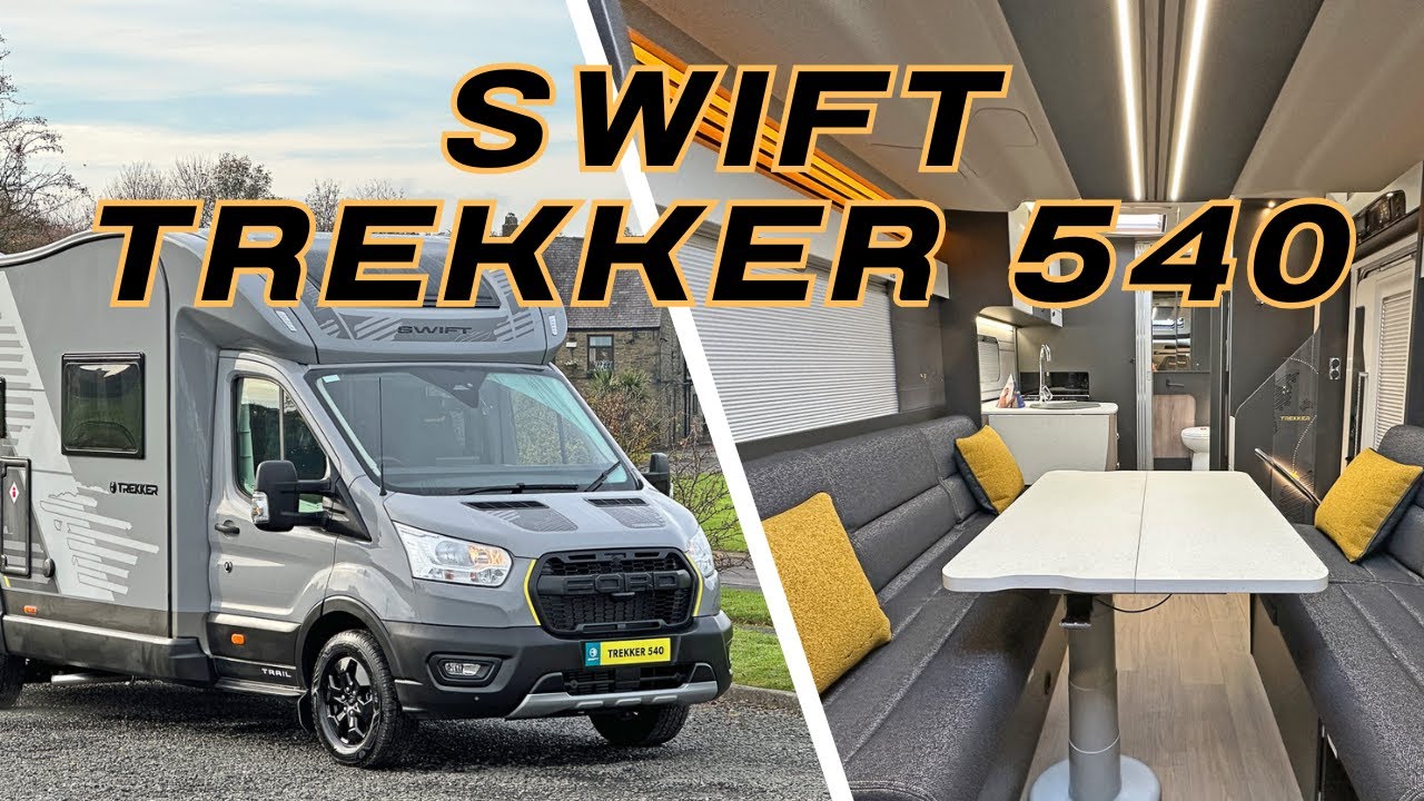Next-Level Adventure Van! 2026 Swift Trekker 540 &ndash; Drop-Down Bed, Full Washroom & Garage