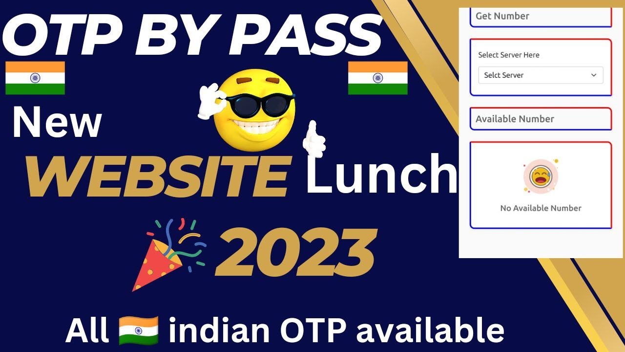 🔥Indian Number OTP  Bypass | indian otp website  | 😱new otp website  lunch 2023  #otpbypass