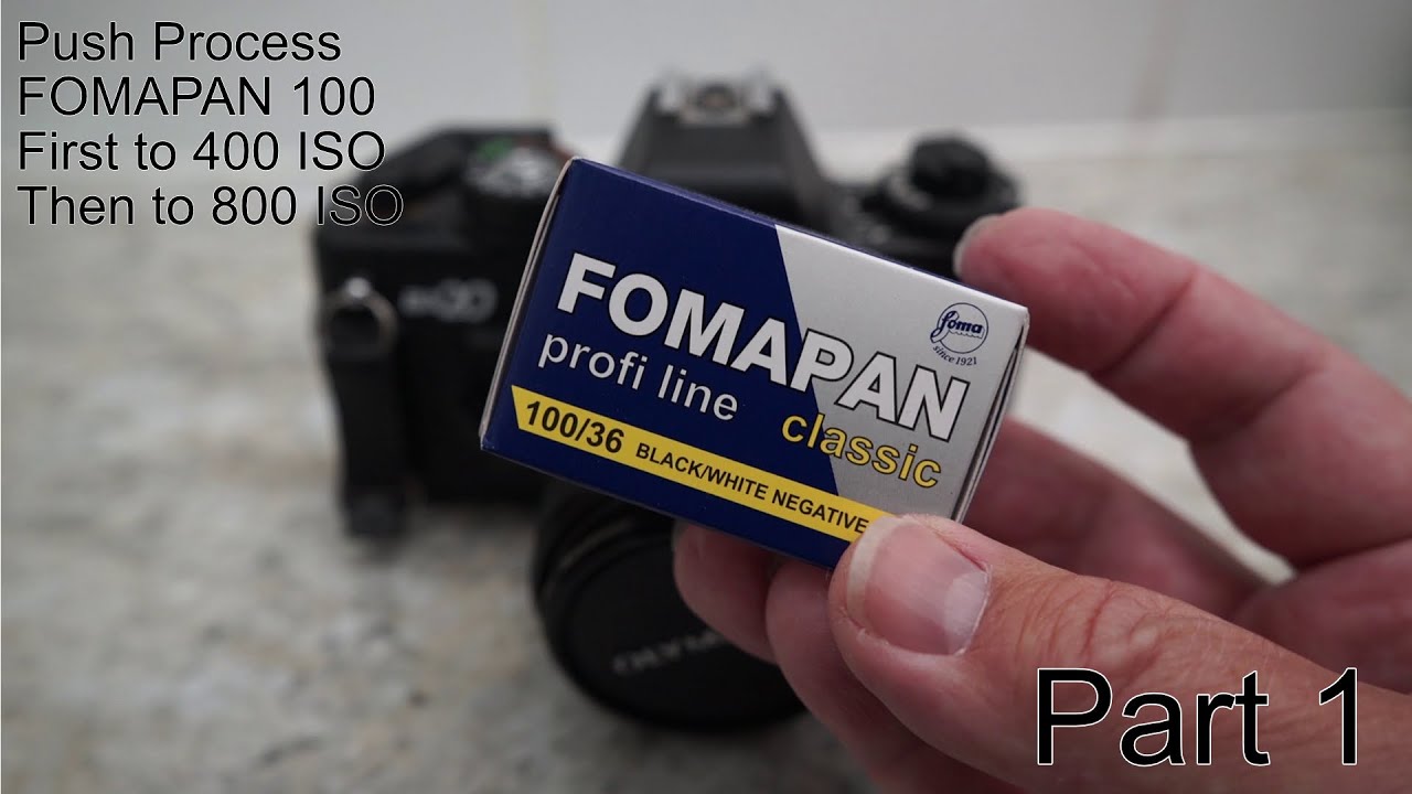 Fomapan 100 повышен до 400 ISO, затем до 800 ISO Часть 1