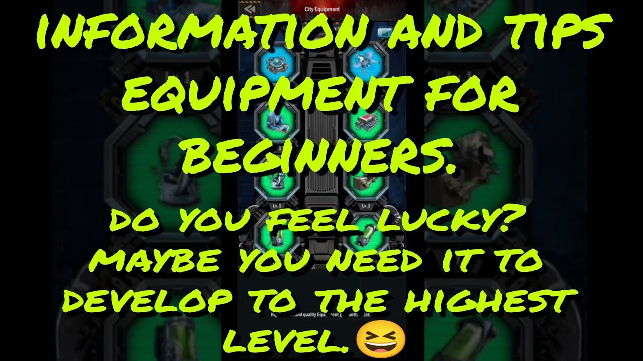 information and tips on equipment for beginners. #aoz #ageofz  #ageofzorigins
