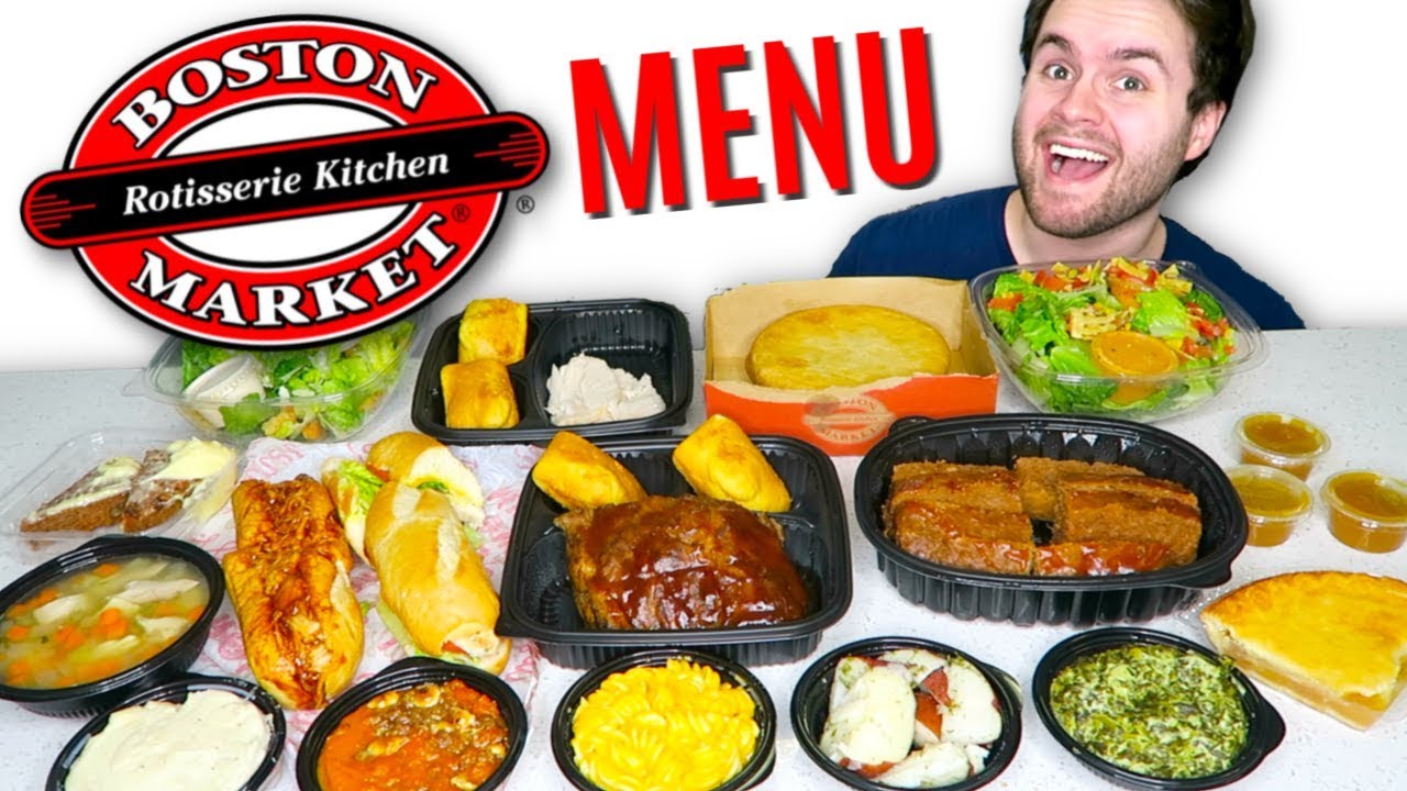 I bought the whole Boston Market menu... literally - EXPENSIVE Fast Food Taste Test