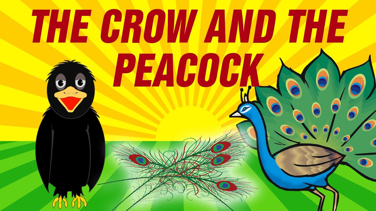 The Crow and The Peacock - Moral Stories for Kids
