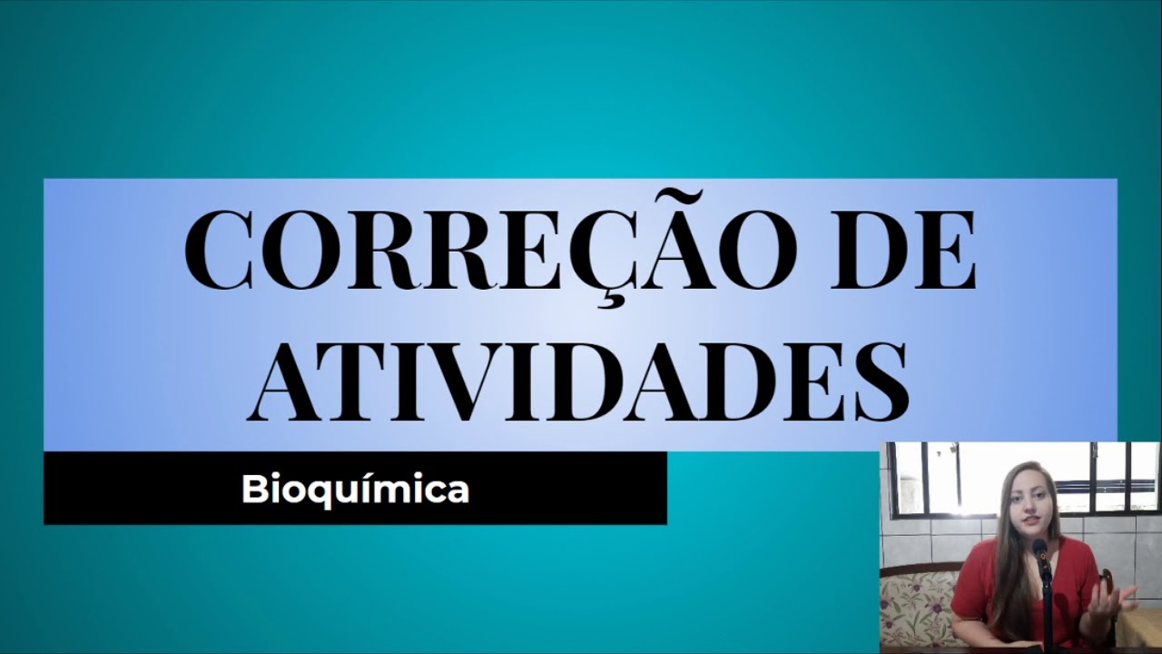 Correção de atividades