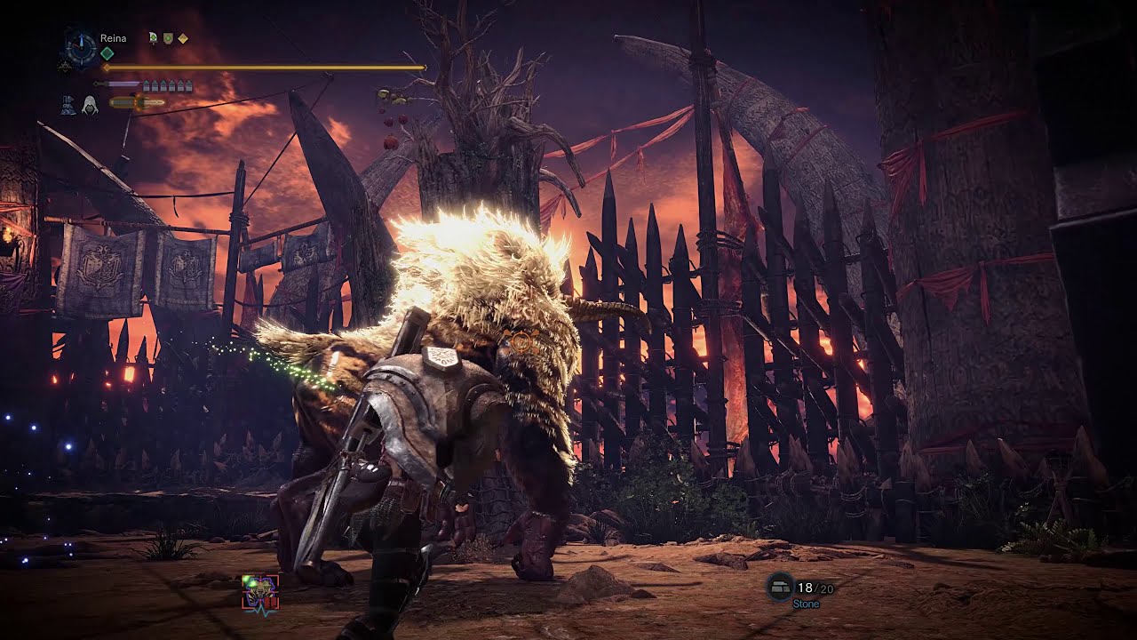 MHW ICEBORNE : SOLO Gunlance (Normal Shells Lvl 7) Tempered Furious Rajang - NO MANTLES/TRAPS