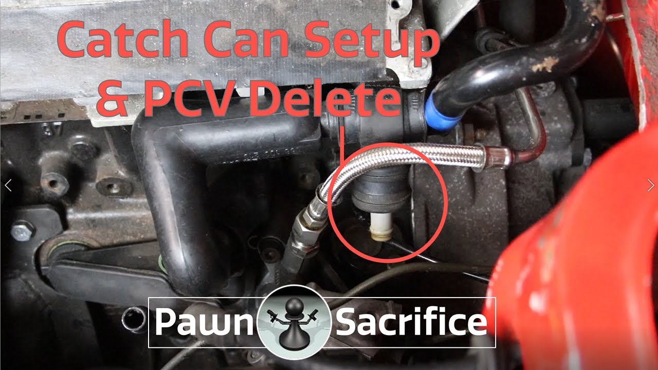 Crankcase Breather to Catch Can PCV Delete | 924 S Turbo Build 47