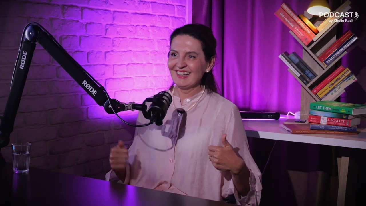 DIANA PUSHI, Mentore spiritualiteti dhe Creator of Reborn Experience - Podcast by Xhulio Radi