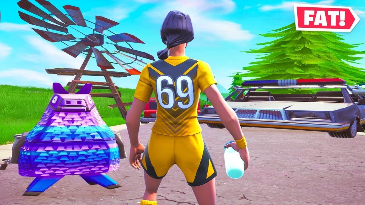 Fortnite but Everything Is STRETCHED!