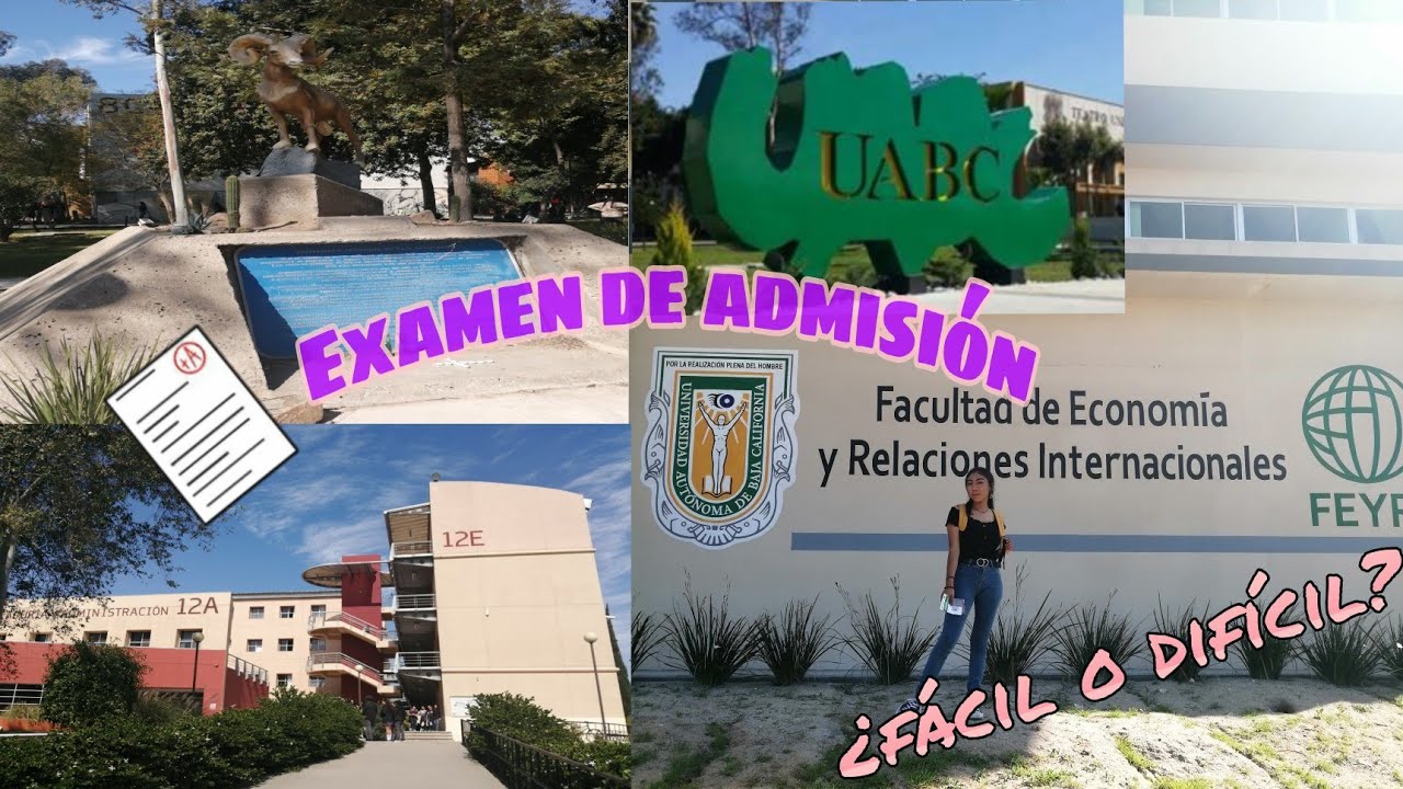 MI EXPERIENCIA EN EL EXAMEN DE ADMISIÓN UABC📝✔️/Examen pandemico