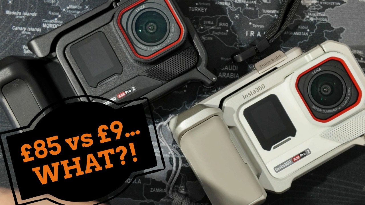 £9 vs £85 Insta360 Ace Pro 2 Xplorer Kits! Which is worth your money? #Insta360 #AcePro2 #AliExpress