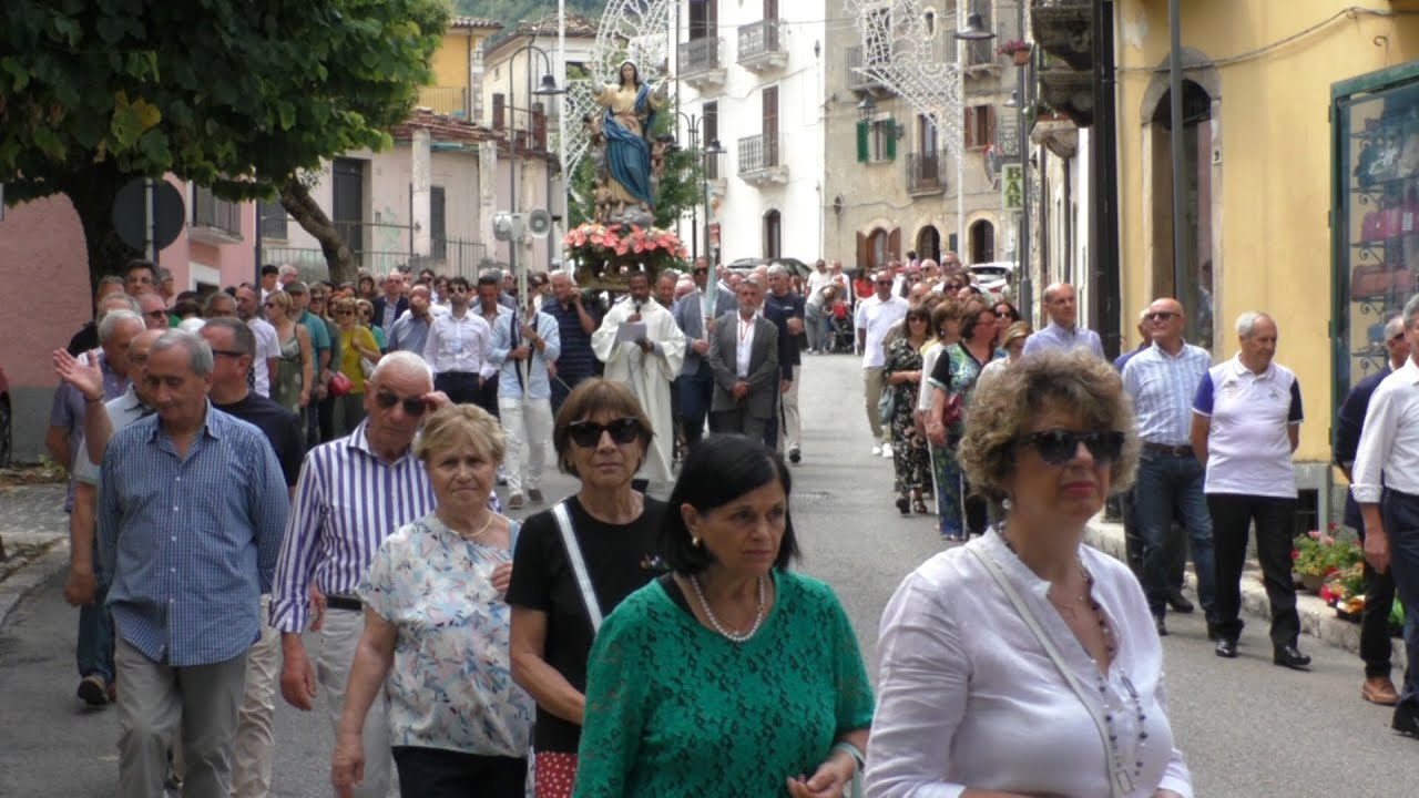Prosessione della festa dell'Assunta 2025