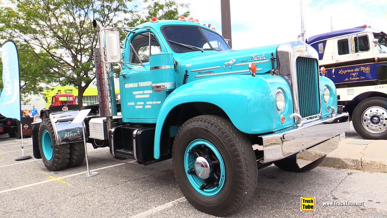 1955 Mack B61 Vintage Truck - Exterior Interior Walkaround Tour - 2021 Expocam