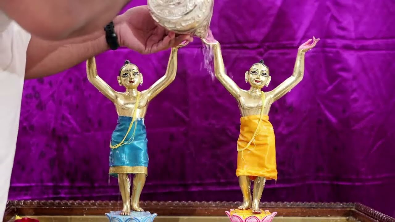 Sri Nityananda Trayodashi 2026 | Abhishekam | Sri Sri Radha Damodara Mandir