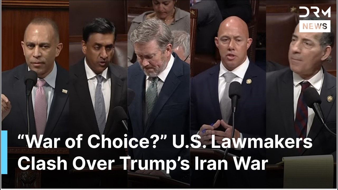 FULL DEBATE: House Democrats Clash With Republicans Over U.S.–Israel War on Iran | AC1G