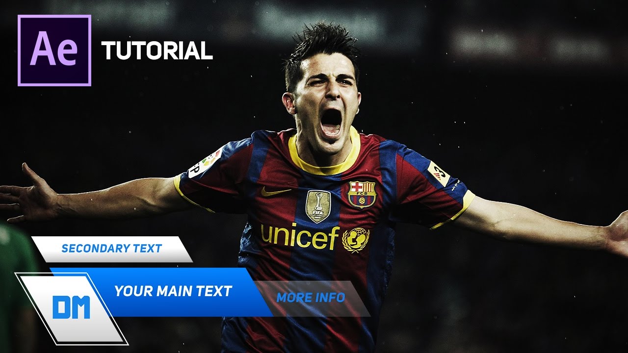 Lower Thirds in After Effects - Complete After Effects Tutorial - No Plugins Needed